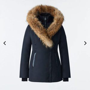 Mackage Adali Down Coat with Fur Trim Size Small